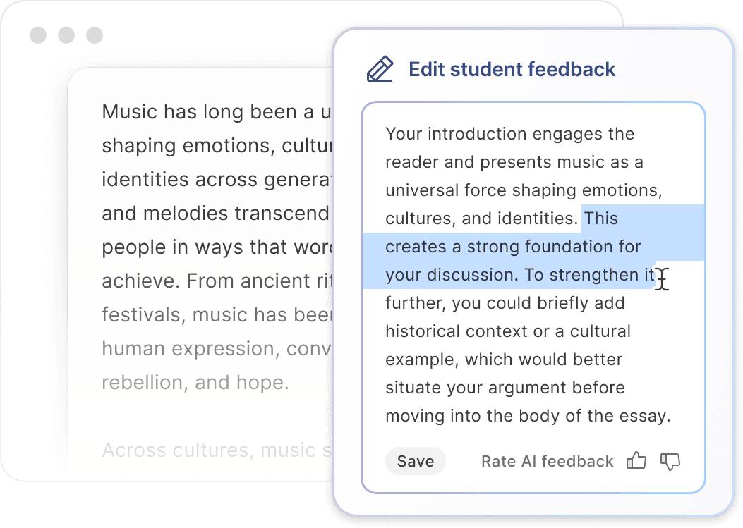 Save time, grade smarter